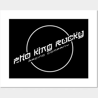 Pho King Rucky White Print Posters and Art